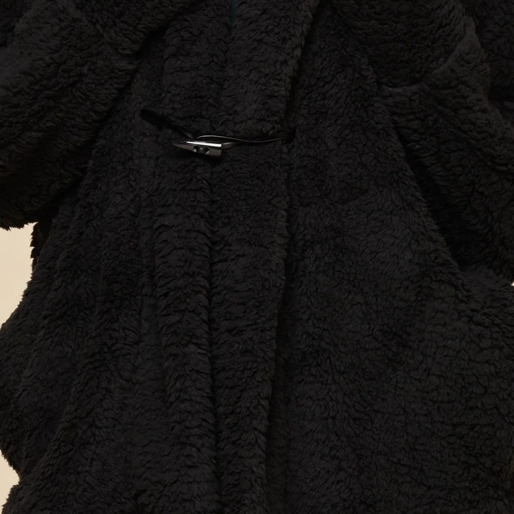 POPFLEX Black Teddy Jacket - Picture 3 of 12